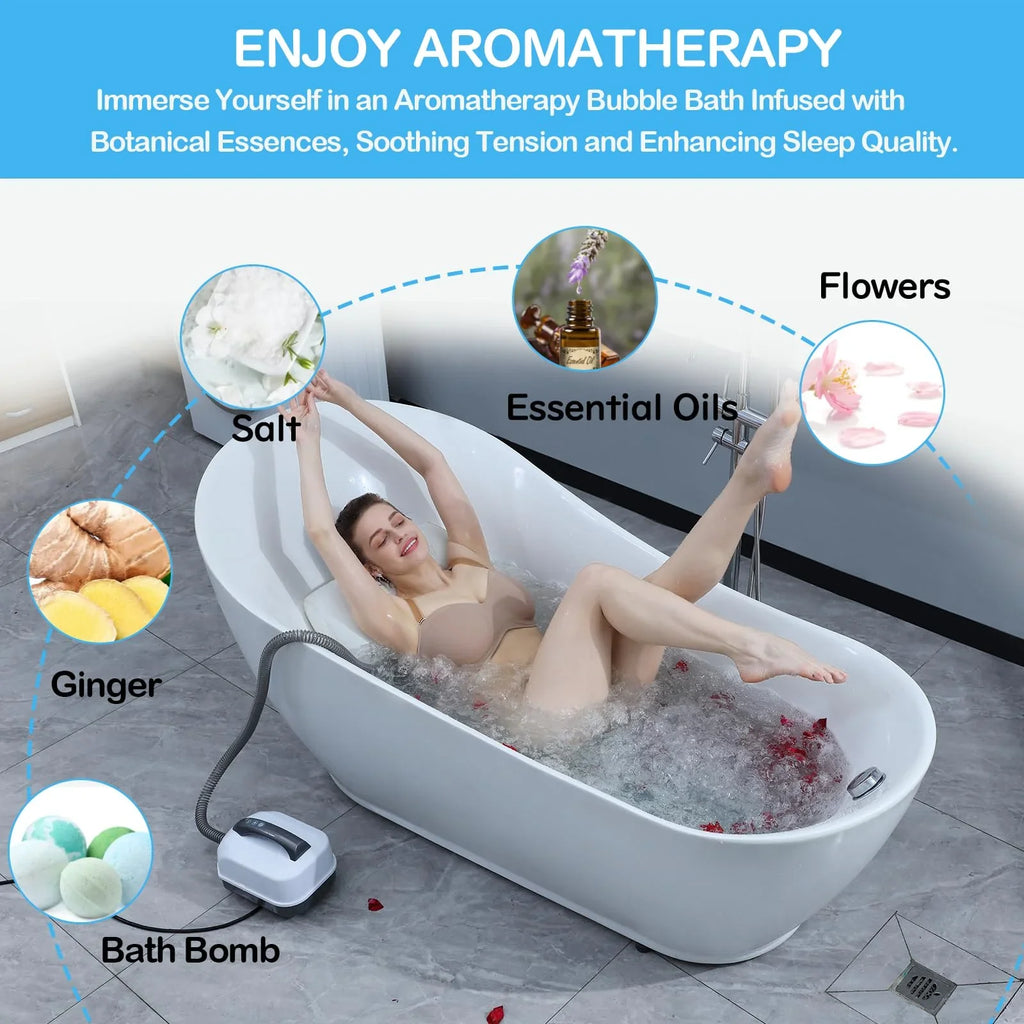 Electric Bubble Spa Bath Mat (Upgraded)