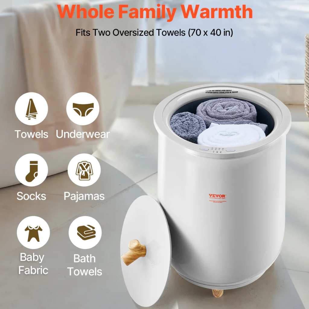WarmNest 20L Towel & Blanket Warmer