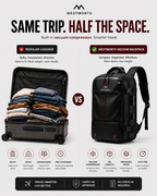 PackForge™ Vaccume Compression Backpack